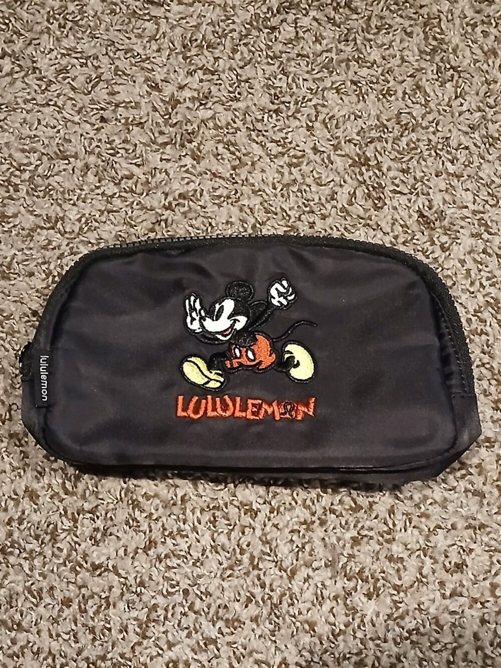 Lululemon-Disney Mickey Mouse - Belt Bag Embroidered Crossbody - NEW